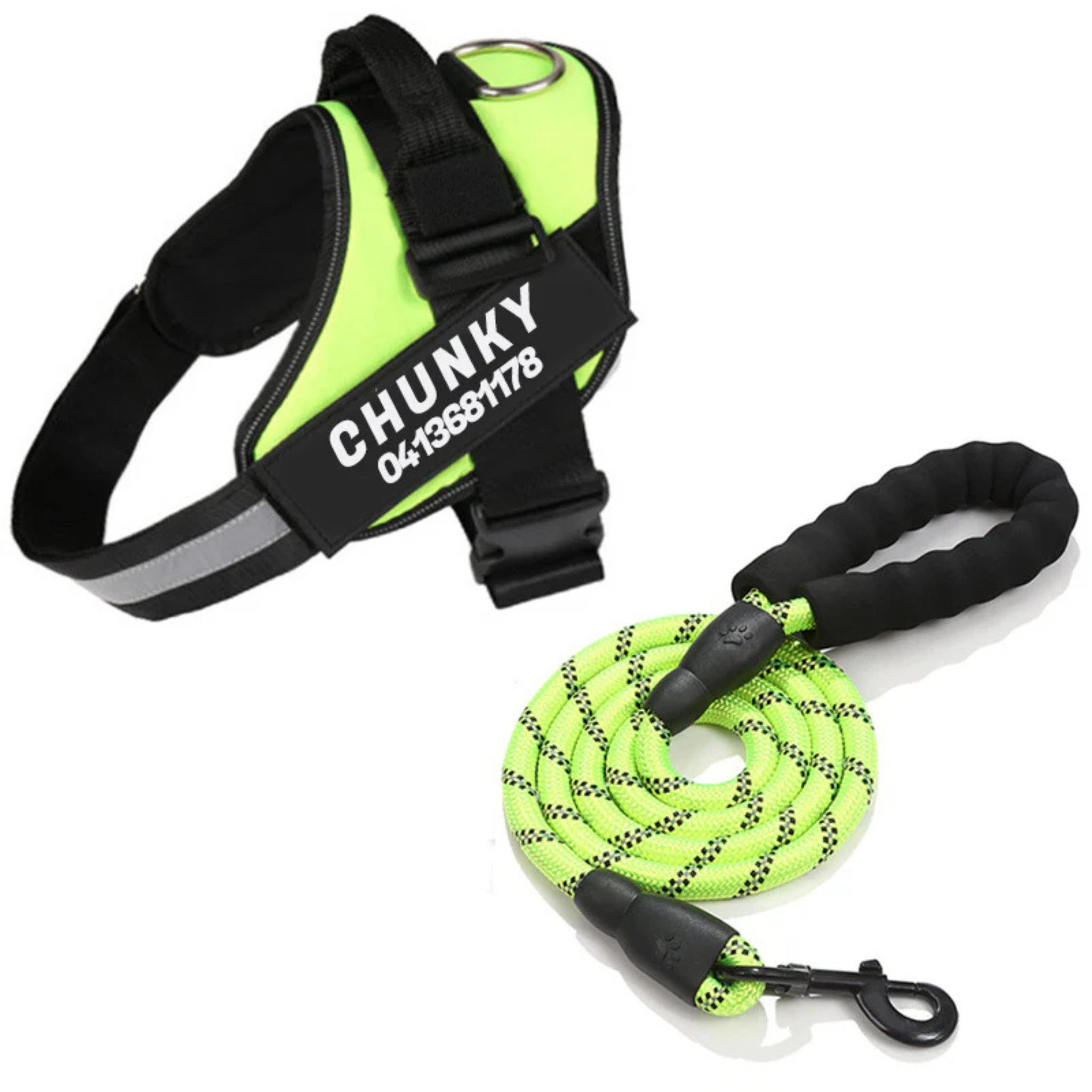 Personalized No-Pull Dog Harness