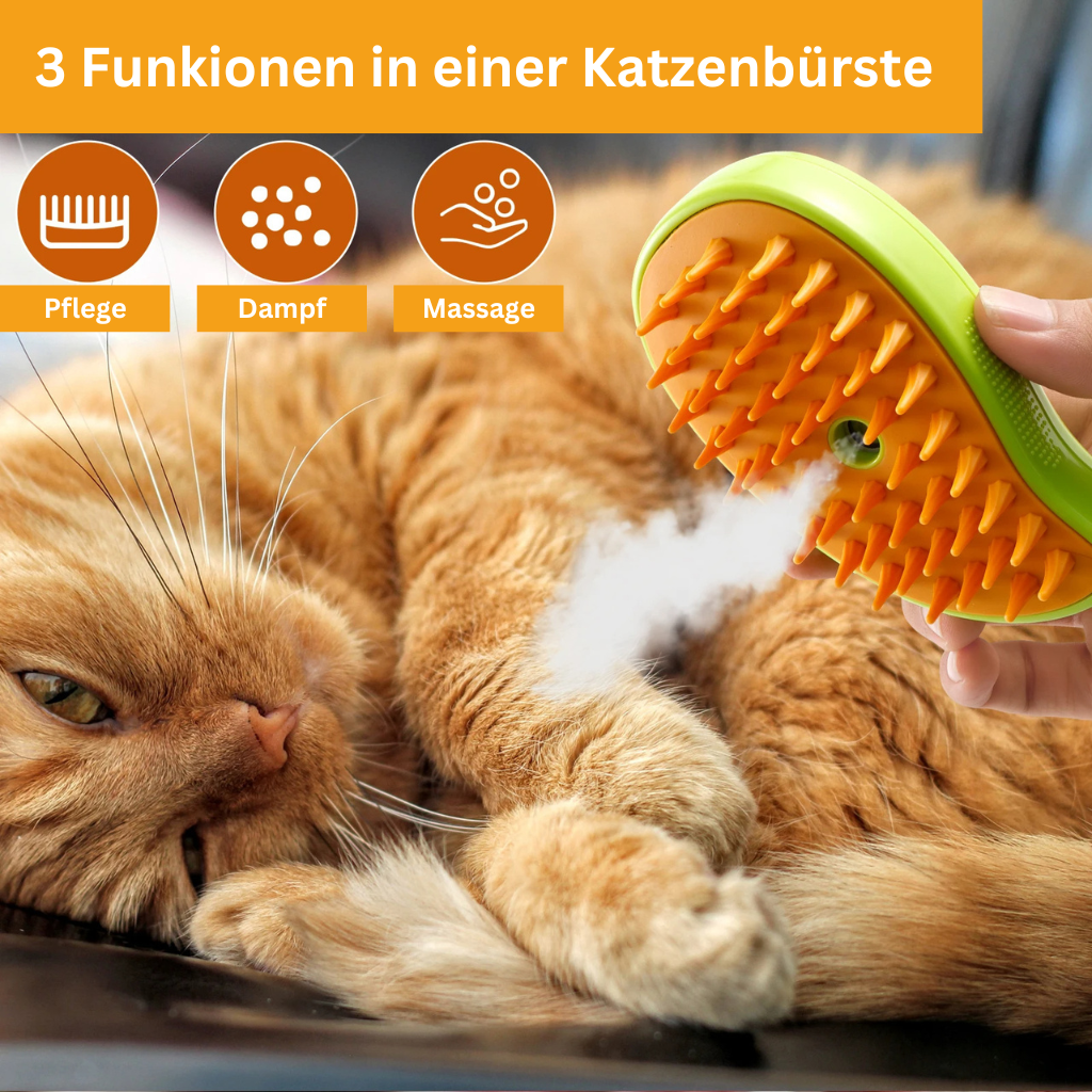 Katzenbürste Steamy
