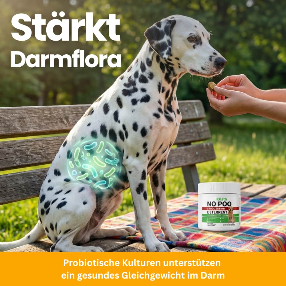 Digestive Complex for Dogs – Chewable Tablets to Stop Coprophagia