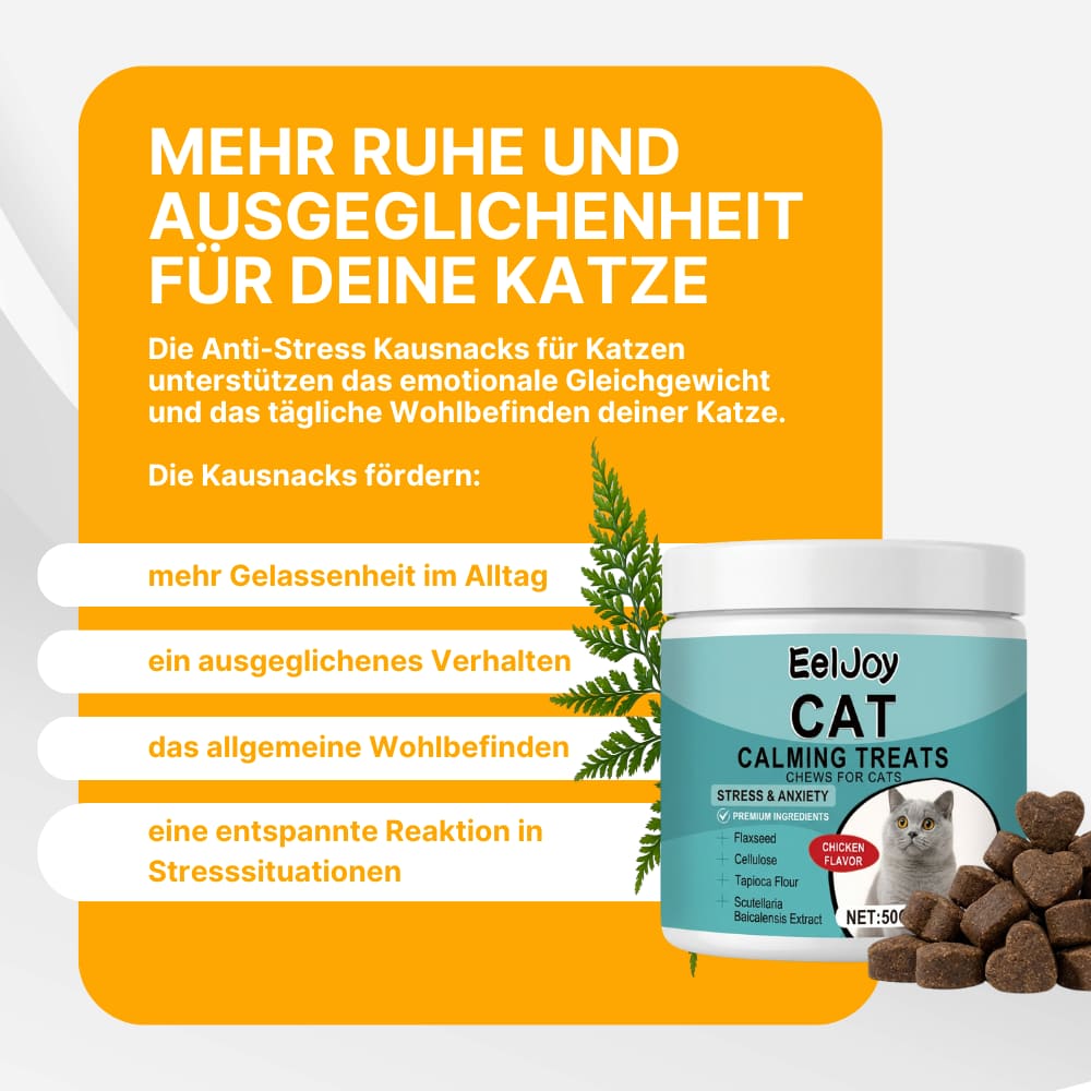 Anti-Stress Chews for Cats