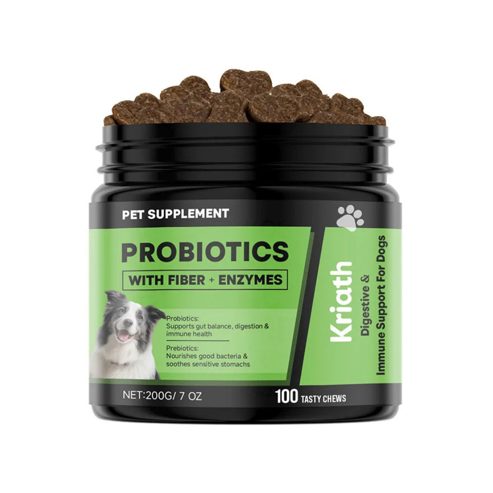 Dog Probiotic Soft Chews for Digestion & Immune Support