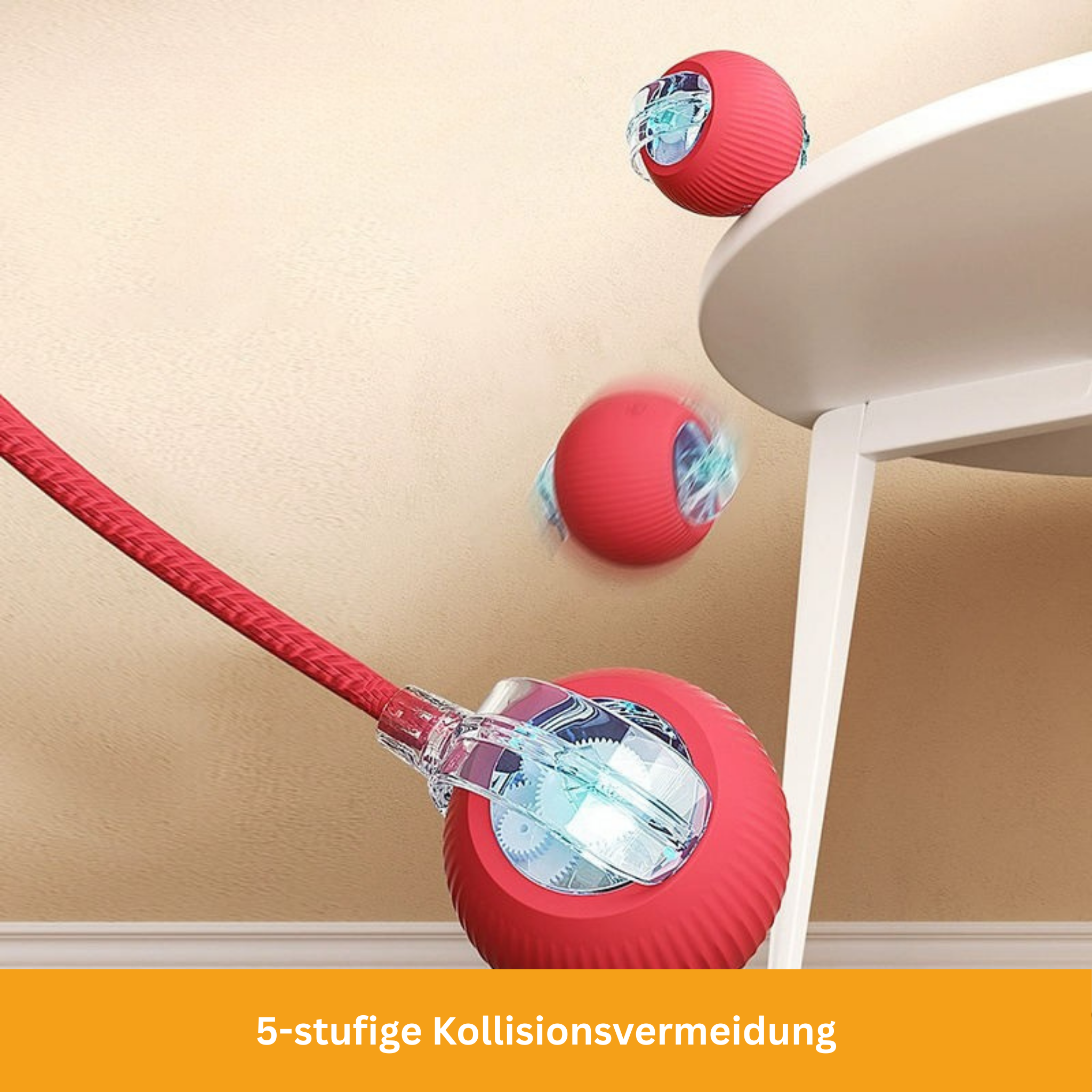 Interactive Tail Ball for Cats