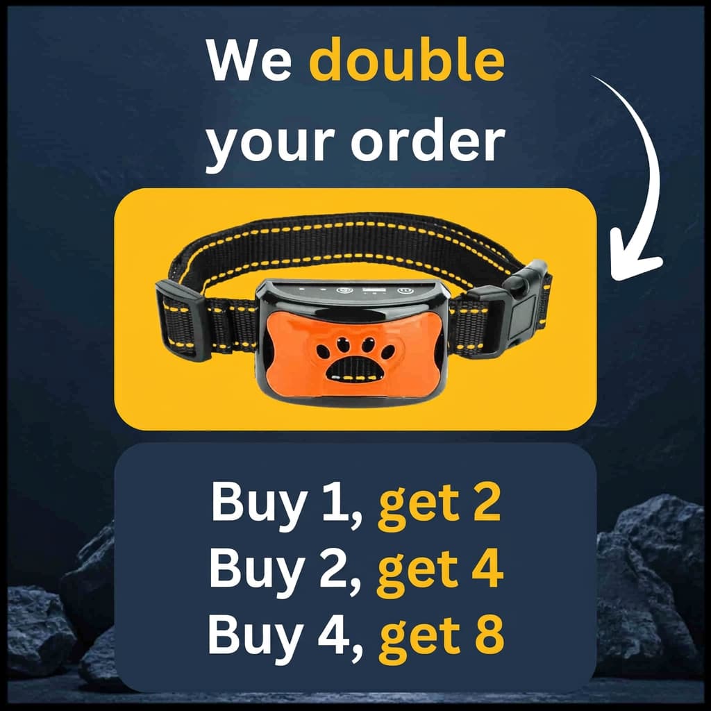 Pet-Friendly Anti-Bark Collar [Double Offer]