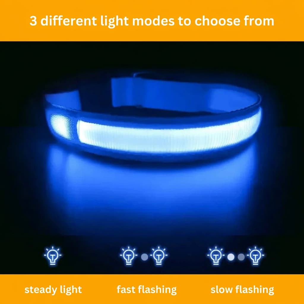 LED Light-Up Dog Collar